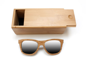 WGC-MA-0114 Spectacle frames & Box Material – Pine Wood Finish – Buff Polish