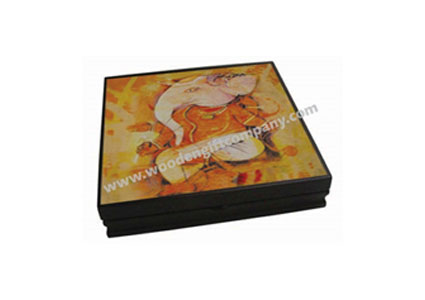 Square MDF Box with top ganesh design digital print
