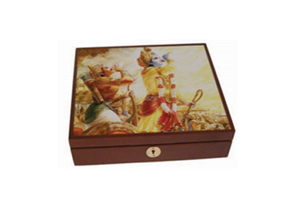 Square-MDF-box-with-top-Mahabharat-design-digital-print